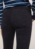 žene crno lepršave uske hlače Pepe Jeans JZ8H294 - Slika 4