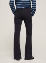 žene crno lepršave uske hlače Pepe Jeans JZ8H294 - Slika 5