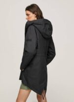 žene crno parka s unutarnjom jaknom Pepe Jeans JZ8H139 - Slika 5