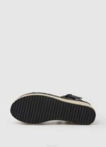 žene crno sandale na klin marke Witney Pepe Jeans JZ8H643 - Slika 5