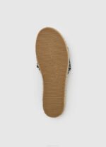 žene crno siva jacquard sandale od jute Pepe Jeans JZ8H683 - Slika 5