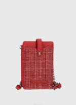 žene crno tkana jacquard torba s kantom Pepe Jeans JZ8H730 - Slika 5