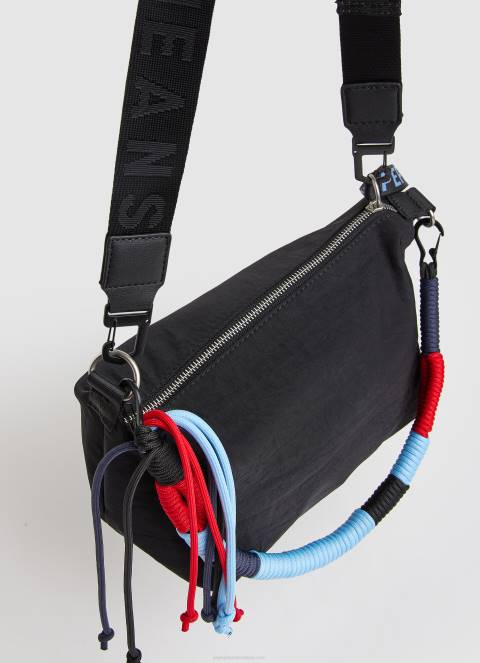 žene crno torba za rame s odvojivom ručkom Pepe Jeans JZ8H734 - Slika 2