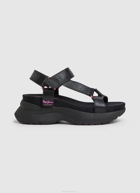 zene_crno_venus_ace_trek_sandale_pepe_jeans_jz8h687.jpg žene crno venus ace trek sandale Pepe Jeans JZ8H687 - Slika 1