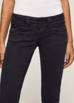 žene crno venus venus traperice ravnog kroja niskog struka Pepe Jeans JZ8H298 - Slika 3