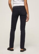 žene crno venus venus traperice ravnog kroja niskog struka Pepe Jeans JZ8H298 - Slika 4