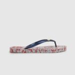 žene Crvena cvjetne japanke za plažu Pepe Jeans JZ8H702