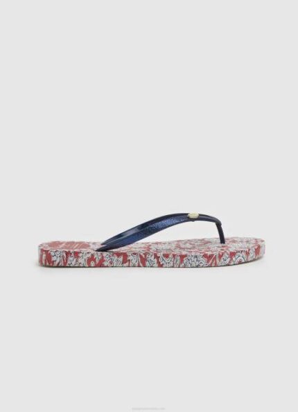 žene Crvena cvjetne japanke za plažu Pepe Jeans JZ8H702