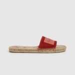 žene crvena dalija siva berry kožne sandale Pepe Jeans JZ8H679