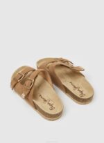 žene duhan oban etno kožne sandale Pepe Jeans JZ8H673 - Slika 4