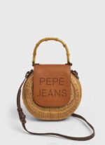žene duhan ručno rađena torbica od pruća Pepe Jeans JZ8H716 - Slika 2