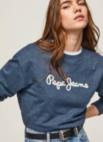 žene dulwich džemper s otisnutim logotipom Pepe Jeans JZ8H276 - Slika 3