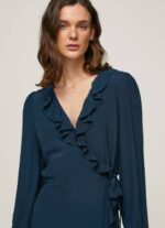 žene dulwich esha omotana kratka haljina Pepe Jeans JZ8H158 - Slika 3