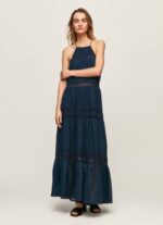 žene dulwich haljina s izvezenim detaljima Pepe Jeans JZ8H218