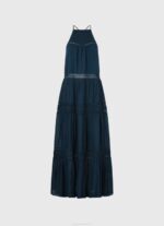 žene dulwich haljina s izvezenim detaljima Pepe Jeans JZ8H218 - Slika 5