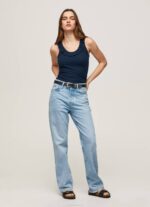 žene dulwich majica kratkih rukava s volanima Pepe Jeans JZ8H441 - Slika 2