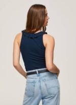 žene dulwich majica kratkih rukava s volanima Pepe Jeans JZ8H441 - Slika 4