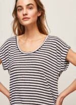 žene dulwich majica s prugastim printom Pepe Jeans JZ8H458 - Slika 3