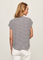 žene dulwich majica s prugastim printom Pepe Jeans JZ8H458 - Slika 4
