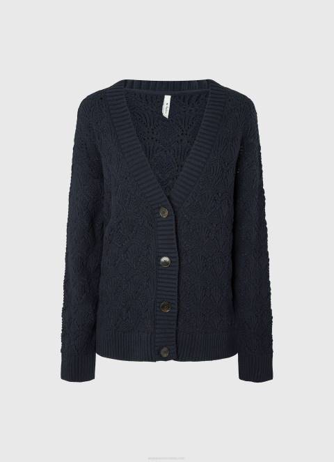 žene dulwich otvoreni kardigan s v izrezom Pepe Jeans JZ8H239 - Slika 5