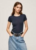 žene dulwich pamučna majica s logom Pepe Jeans JZ8H417 - Slika 2