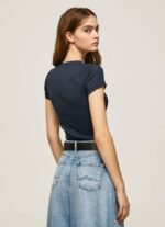 žene dulwich pamučna majica s logom Pepe Jeans JZ8H417 - Slika 4