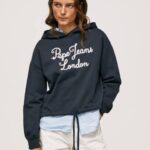 žene dulwich pamučni džemper s izvezenim logotipom Pepe Jeans JZ8H268