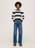 žene dulwich pamučni jersey s prugastim printom Pepe Jeans JZ8H255 - Slika 2
