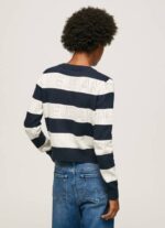 žene dulwich pamučni jersey s prugastim printom Pepe Jeans JZ8H255 - Slika 4