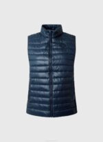 žene dulwich podstavljeni prsluk s logotipom gumene zakrpe Pepe Jeans JZ8H118 - Slika 5