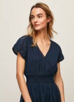 žene dulwich poete vezena pamučna haljina Pepe Jeans JZ8H220 - Slika 3