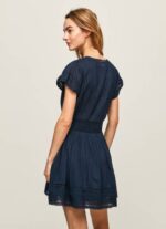 žene dulwich poete vezena pamučna haljina Pepe Jeans JZ8H220 - Slika 4
