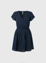 žene dulwich poete vezena pamučna haljina Pepe Jeans JZ8H220 - Slika 5
