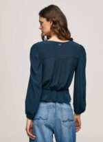 žene dulwich skraćeni top s v-izrezom Pepe Jeans JZ8H325 - Slika 4
