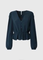 žene dulwich skraćeni top s v-izrezom Pepe Jeans JZ8H325 - Slika 5