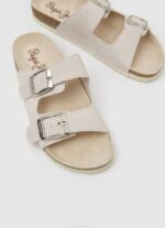 žene gola oban etno kožne sandale Pepe Jeans JZ8H672 - Slika 3