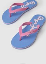 žene jarko ružičasta bay japanke za plažu Pepe Jeans JZ8H707 - Slika 3