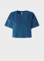 žene jarman skraćena majica od baršuna Pepe Jeans JZ8H461 - Slika 5