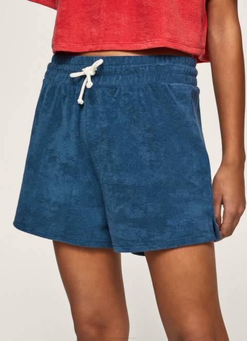 žene jarman sportske kratke hlače s izvezenim logotipom Pepe Jeans JZ8H532 - Slika 3