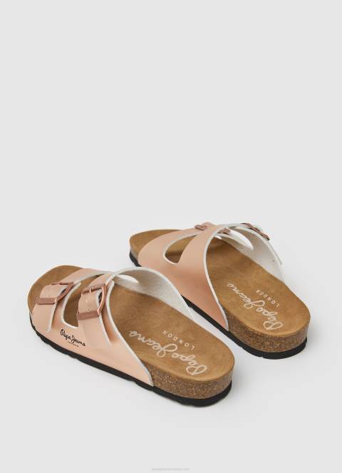 žene javorov šećer oban claic anatomske sandale Pepe Jeans JZ8H675 - Slika 4