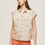 žene kamen korisna košulja kratkih rukava Pepe Jeans JZ8H341