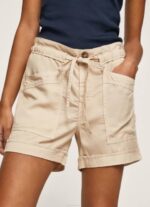 žene kamen kratke hlače s podesivim strukom Pepe Jeans JZ8H525 - Slika 3