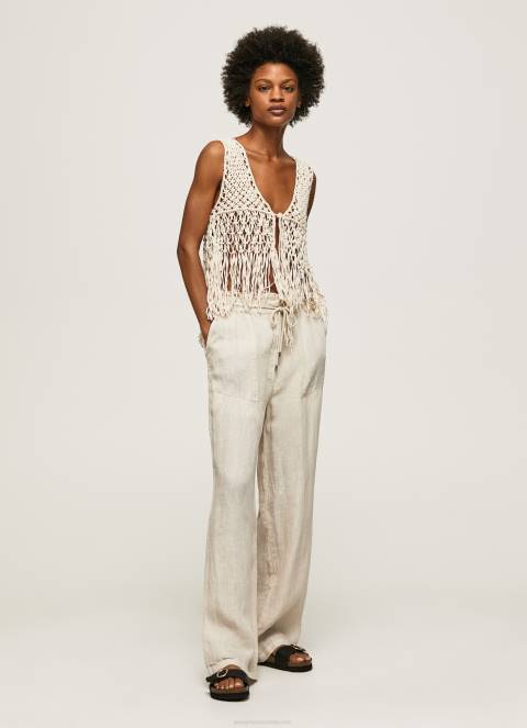 zene_kamen_lanene_palazzo_hlace_pepe_jeans_jz8h301.jpg žene kamen lanene palazzo hlače Pepe Jeans JZ8H301 - Slika 1
