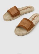 žene konjak siva berry kožne sandale Pepe Jeans JZ8H682 - Slika 3