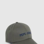 žene lijevanje osnovna kapa s izvezenim logotipom Pepe Jeans JZ8H785