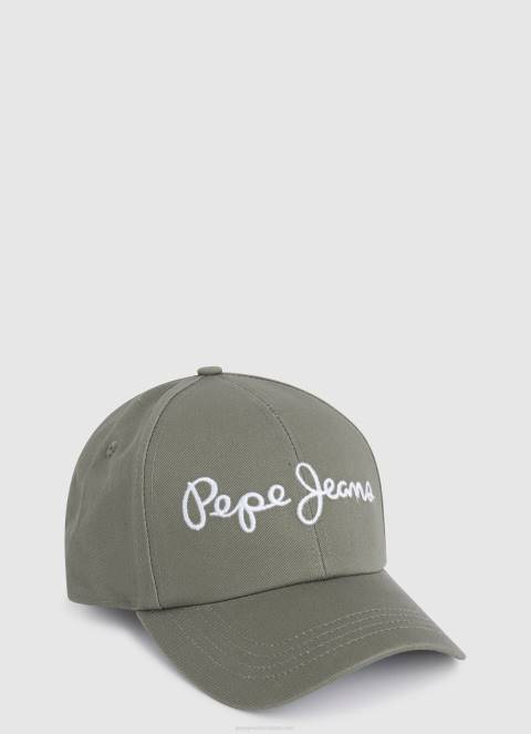 žene lijevanje osnovna kapa s izvezenim logotipom Pepe Jeans JZ8H785 - Slika 4