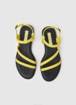 žene limun ravne sandale hayes juice Pepe Jeans JZ8H664 - Slika 2