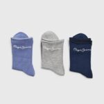 žene mornarica adelle čarape od 3 komada Pepe Jeans JZ8H563