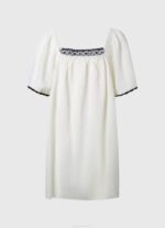 žene mousse bambula pamučna haljina Pepe Jeans JZ8H188 - Slika 4