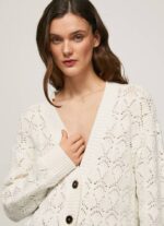 žene mousse otvoreni kardigan s v izrezom Pepe Jeans JZ8H230 - Slika 3